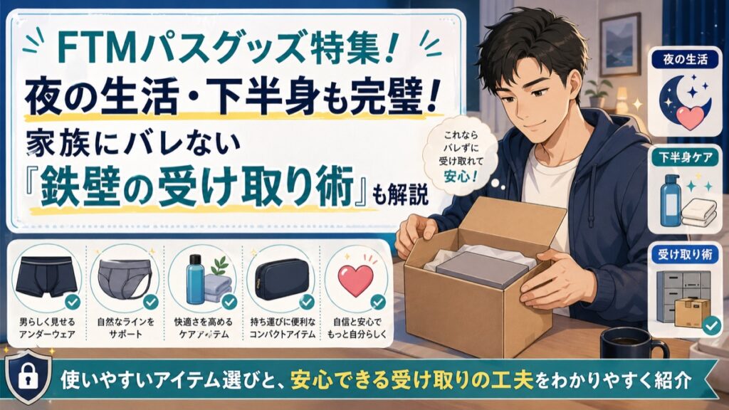 FTMパスグッズを紹介する記事のアイキャッチ
